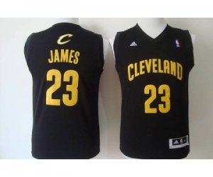 youth nba cleveland cavaliers #23 james black[revolution 30 swingman]