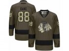 Youth Reebok Chicago Blackhawks #88 Patrick Kane Premier Green Salute to Service NHL Jersey