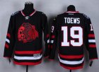 NHL Chicago Blackhawks #19 Jonathan Toews Stitched black jersey[2014 new]