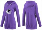 NHL Women Vancouver Canucks Logo Pullover Hoodie 23