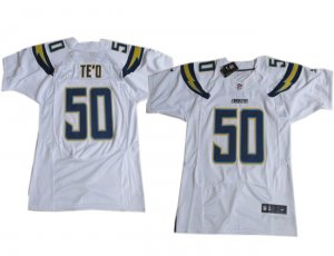 Nike NFL San Diego Chargers #50 Manti Teo white elite(2013)