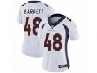 Women Nike Denver Broncos #48 Shaquil Barrett Vapor Untouchable Limited White NFL Jersey