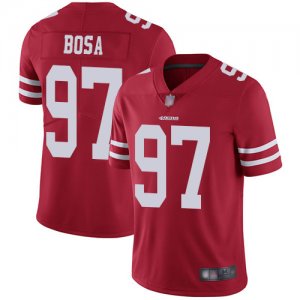 Nike 49ers #97 Nick Bosa Scarlet 2019 NFL Draft First Round Pick Vapor Untouchable Limited Jersey