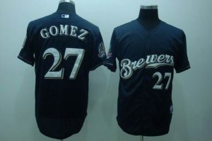 mlb milwaukee brewers #27 gomez blue[cool base]