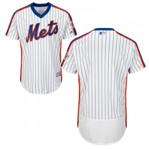 2016 Men New York Mets Majestic White Flexbase Authentic Collection Team Jersey