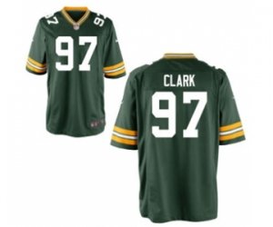 Men\'s Nike Green Bay Packers #97 Kenny Clark Game Green Team Color NFL Jersey