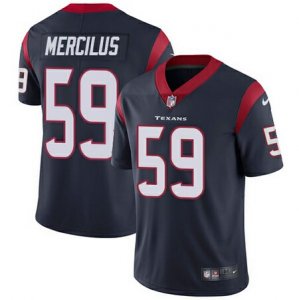 Nike Texans #59 Whitney Mercilus Navy Vapor Untouchable Player Limited Jersey