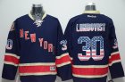 nhl jerseys New York Rangers #30 Henrik Lundqvist national flag blue