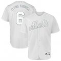 Mets #6 Jeff McNeil Flying Squirrel White 2019 Players Weekend Authentic Player Jersey