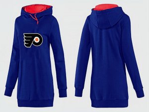 NHL Women Philadelphia Flyers Logo Pullover Hoodie 6