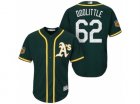 Mens Oakland Athletics #62 Sean Doolittle 2017 Spring Training Cool Base Stitched MLB Jersey