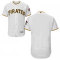2016 Men Pittsburgh Pirates Majestic White Flexbase Authentic Collection Team Jersey