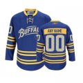 Customized Buffalo Sabres Jersey Navy Blue New Third Man Hockey