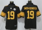 Nike Steelers #19 JuJu Smith-Schuster Black Color Rush Limited Jersey