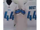 Nike Women NFL Detroit Lions #44 Jahvid Best white Jerseys