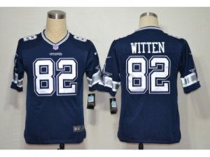 NIKE NFL Dallas Cowboys #82 Jason Witten blue Game