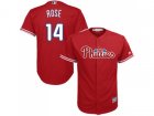 Youth Philadelphia Phillies #14 Pete Rose Red Cool Base Stitched MLB Jersey