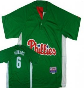 mlb Philadelphia Phillies #6 Howard Green