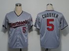 MLB Minnesota Twins #5 Cuddyer Grey