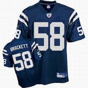 Indianapolis Colts #58 Gary Brackett blue