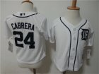 Tigers #24 Miguel Cabrera Toddler Jersey