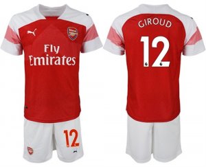 2018-19 Arsenal 12 GIROUD Home Soccer Jersey