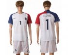 France #1 LLORIS Away Soccer Country Jersey