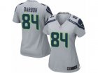 Women Nike Seattle Seahawks #84 Amara Darboh Game Grey Alternate NFL Jersey