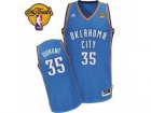 nba Oklahoma City Thunder #35 Kevin Durant Blue[2012 Fianls Revolution 30 Swingman]