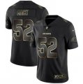 Nike Bears #52 Khalil Mack Black Gold Vapor Untouchable Limited