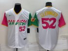 Padres #52 Mike Clevinger White Nike 2022 City Connect Cool Base Jerseys