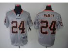 Nike NFL Denver Broncos #24 Champ Bailey Grey jerseys[Elite lights out]