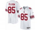 Mens Nike New York Giants #85 Rhett Ellison Limited White NFL Jersey