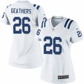 Womens Nike Indianapolis Colts #26 Clayton Geathers Limited White NFL Jersey