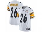 Mens Nike Pittsburgh Steelers #26 Rod Woodson Vapor Untouchable Limited White NFL Jersey