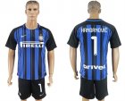 2017-18 Inter Milan 1 HANDANOVIC Home Soccer Jersey