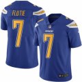 Youth Nike San Diego Chargers #7 Doug Flutie Limited Electric Blue Rush NFL Jersey