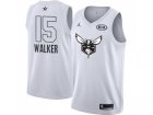 Nike Charlotte Hornets #15 Kemba Walker White NBA Jordan Swingman 2018 All-Star Game Jersey
