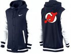 NHL New Jersey Devils Logo Pullover Hoodie 8