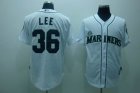 mlb seattle mariners #36 lee white[cool base]