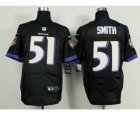 Nike jerseys baltimore ravens #51 smith black[new Elite]