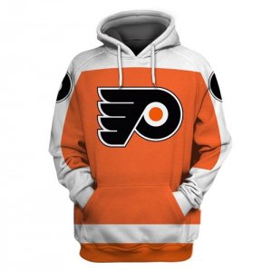 Flyers Orange All Stitched Hooded Sweatshirt