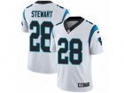 Mens Nike Carolina Panthers #28 Jonathan Stewart Vapor Untouchable Limited White NFL Jersey