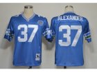 NFL Jerseys Seattle Seahawks #37 Shaun Alexander Blue Throwback