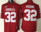 NCAA Oklahoma sooners #32 Perine red jerseys