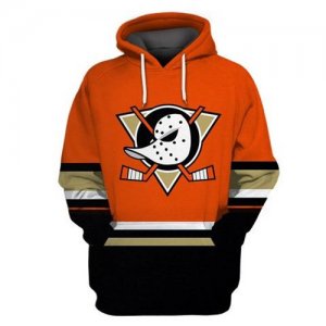 Ducks Orange Alternate All Stitched Hooded Sweatshirt