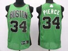 nba boston celtics #34 pierce green[black number]