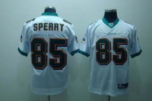 nfl miami dolphins #85 sperry white