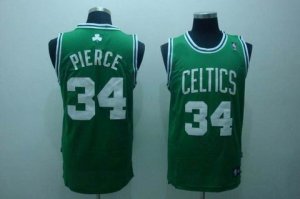 nba boston celtics #34 pierce regular green