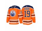 Mens adidas Patrick Maroon Edmonton Oilers #19 Orange 2018 New Season Team Home Jersey